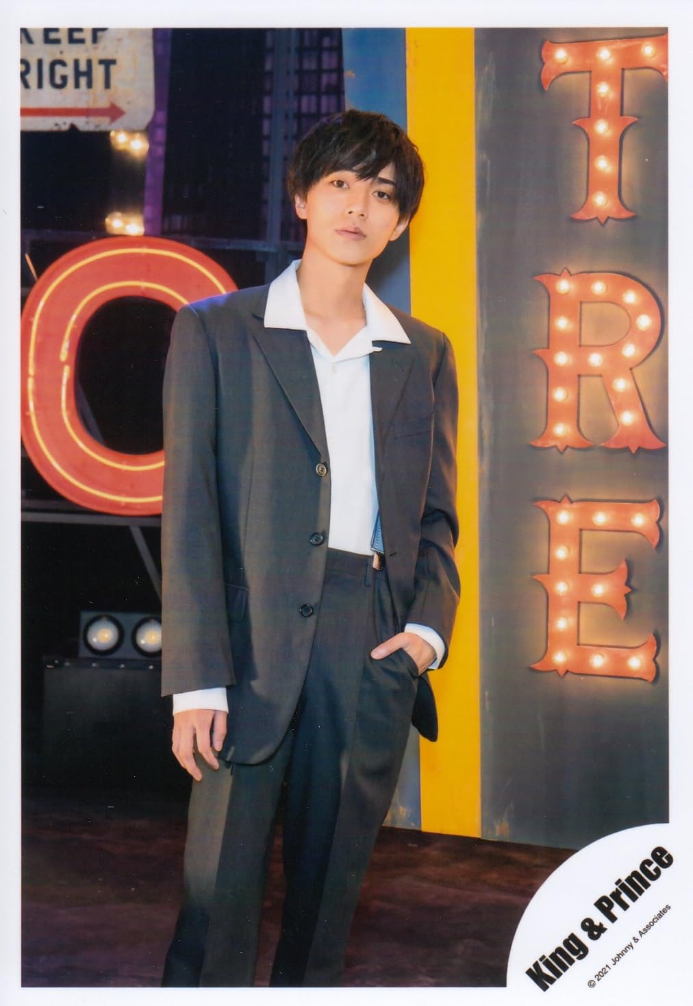 Amazon.co.jp: King & Prince 公式 生 写真 （永瀬廉 ）KP01135 : おもちゃ